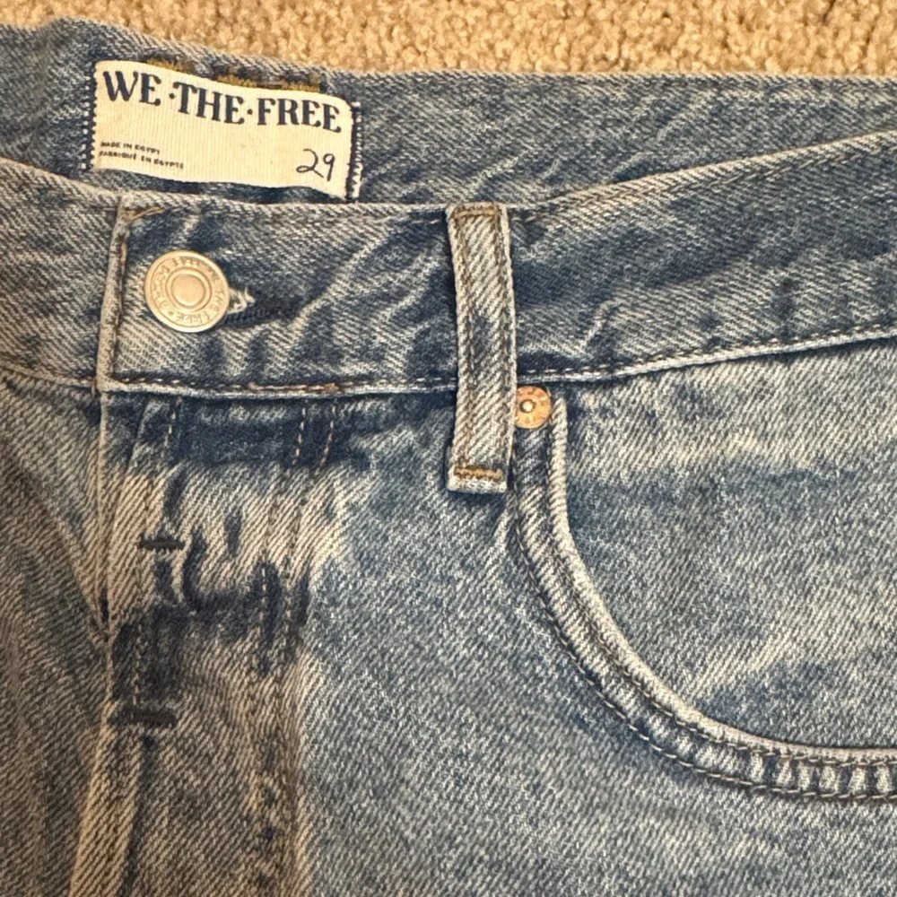 Free people high rise Frayed Shorts - Picture 3 of 6